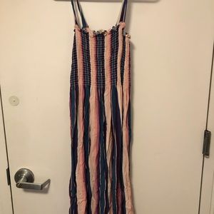 Womens multicolored summer dress